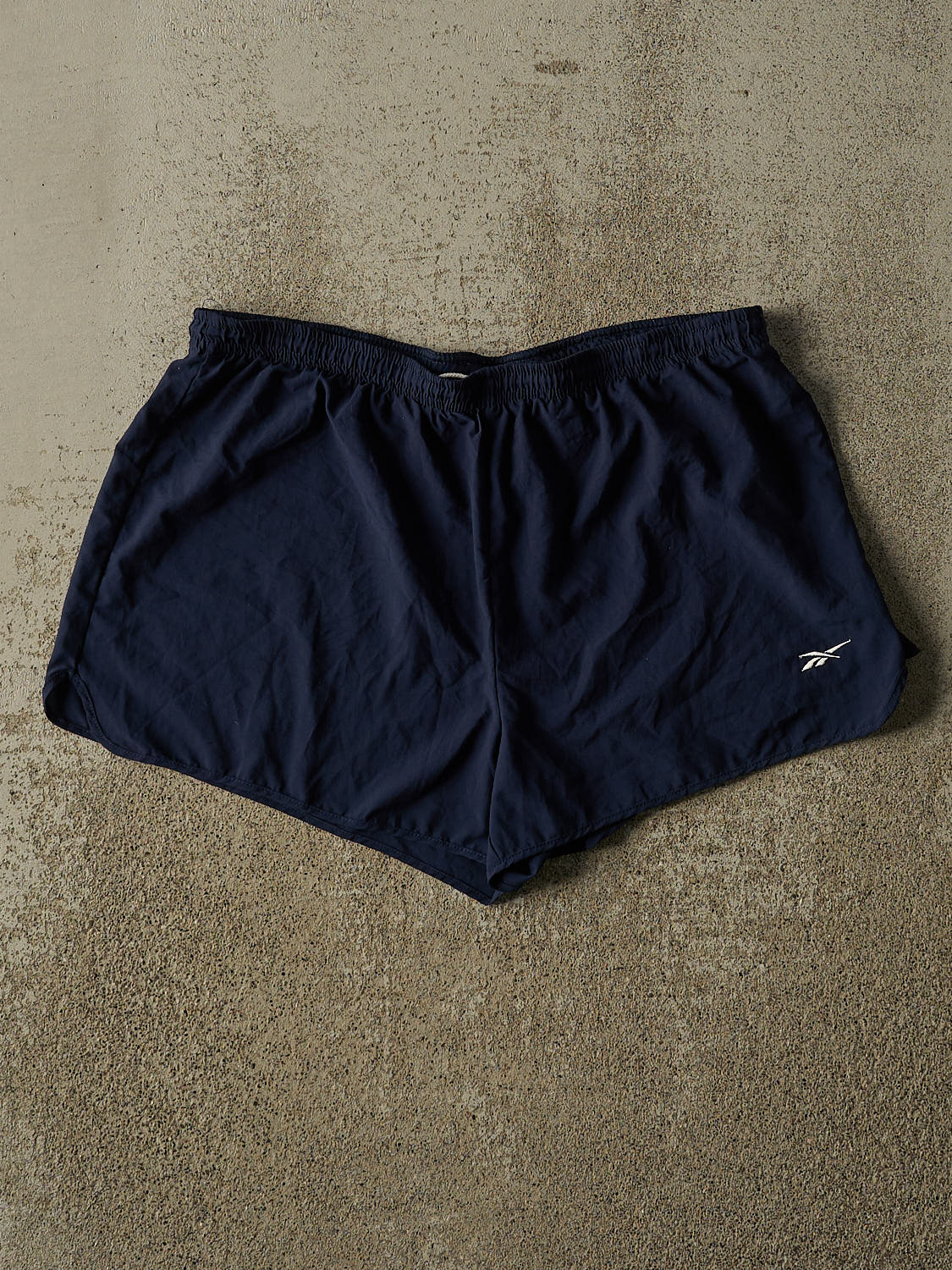 Vintage 90s Navy Blue Reebok Track Shorts (34x3)