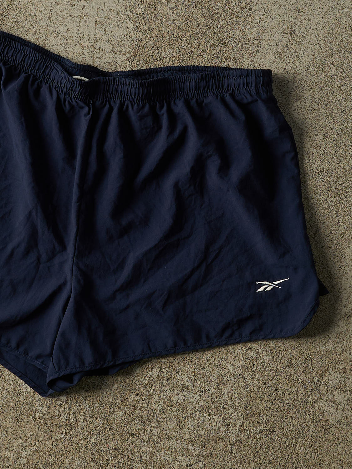 Vintage 90s Navy Blue Reebok Track Shorts (34x3)