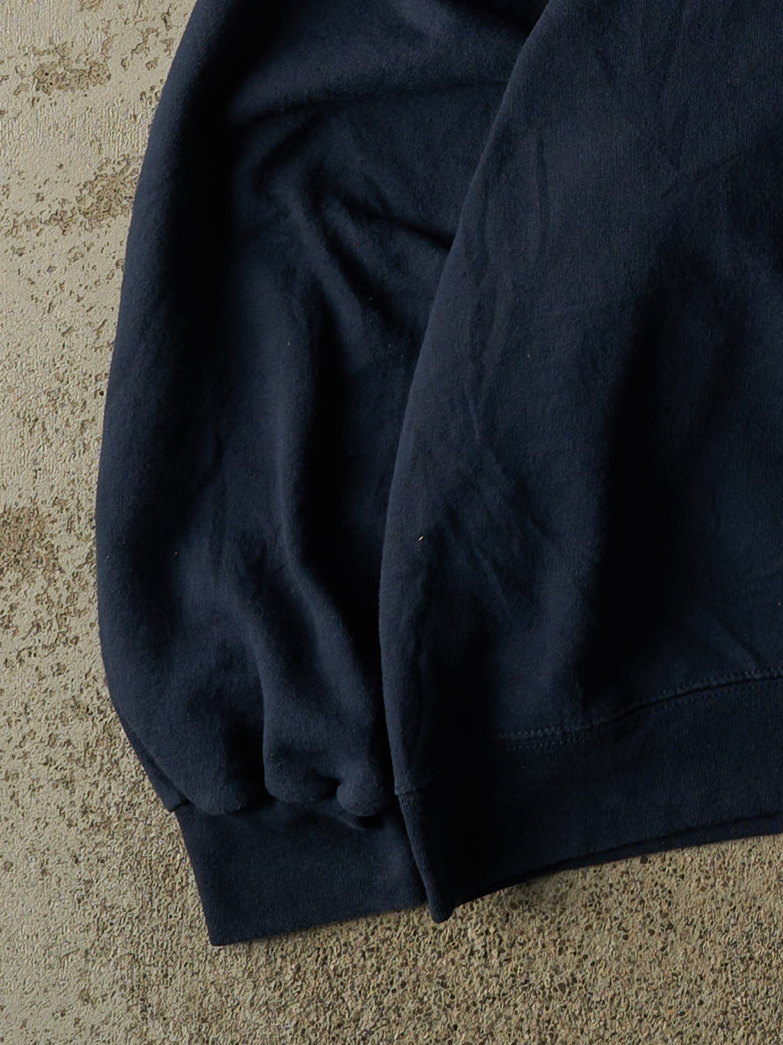 Vintage 90s Navy Blue Champion Blank Crewneck (XL)