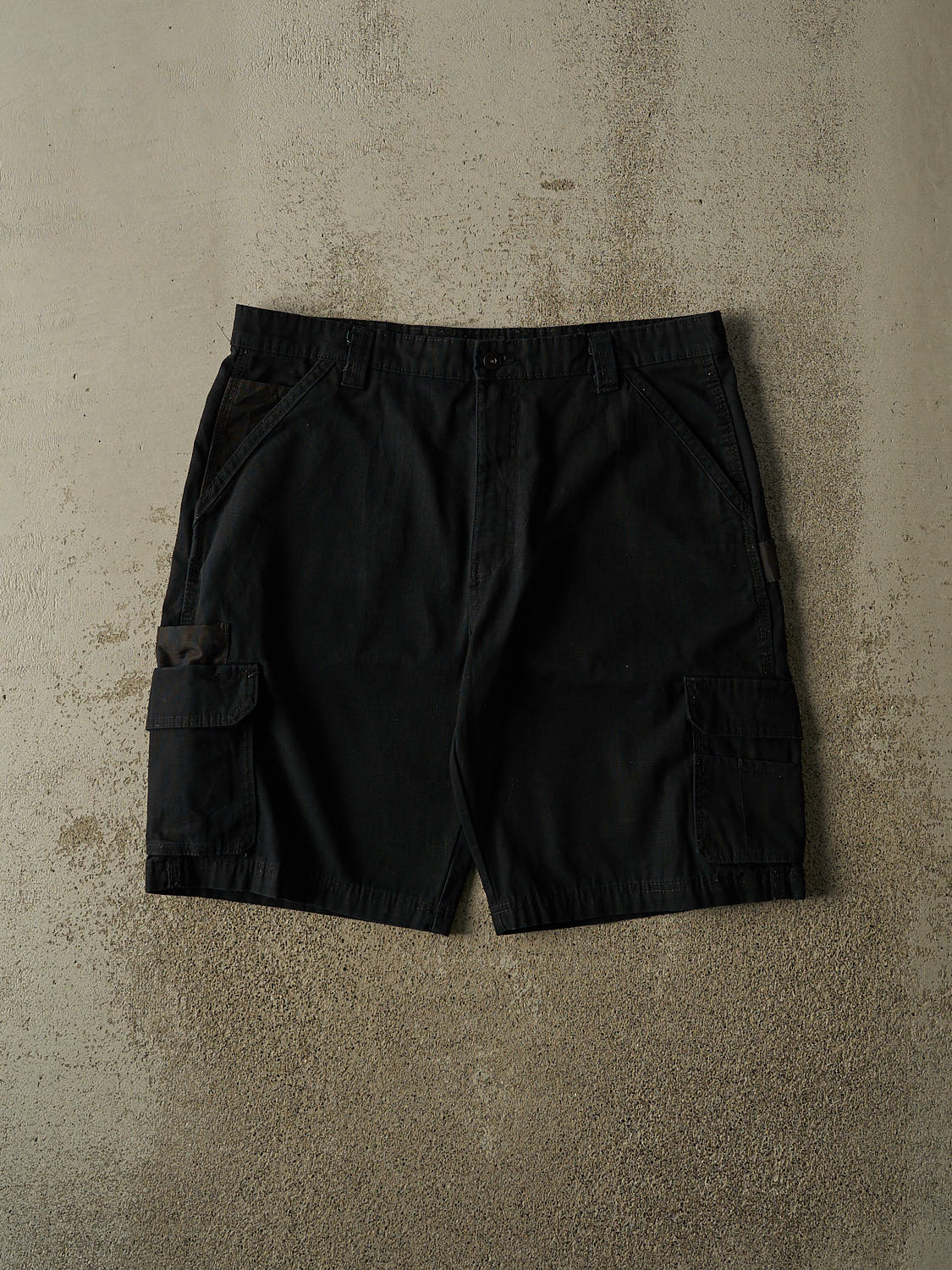 Vintage Y2K Black Dickies Cargo Shorts (36x11)