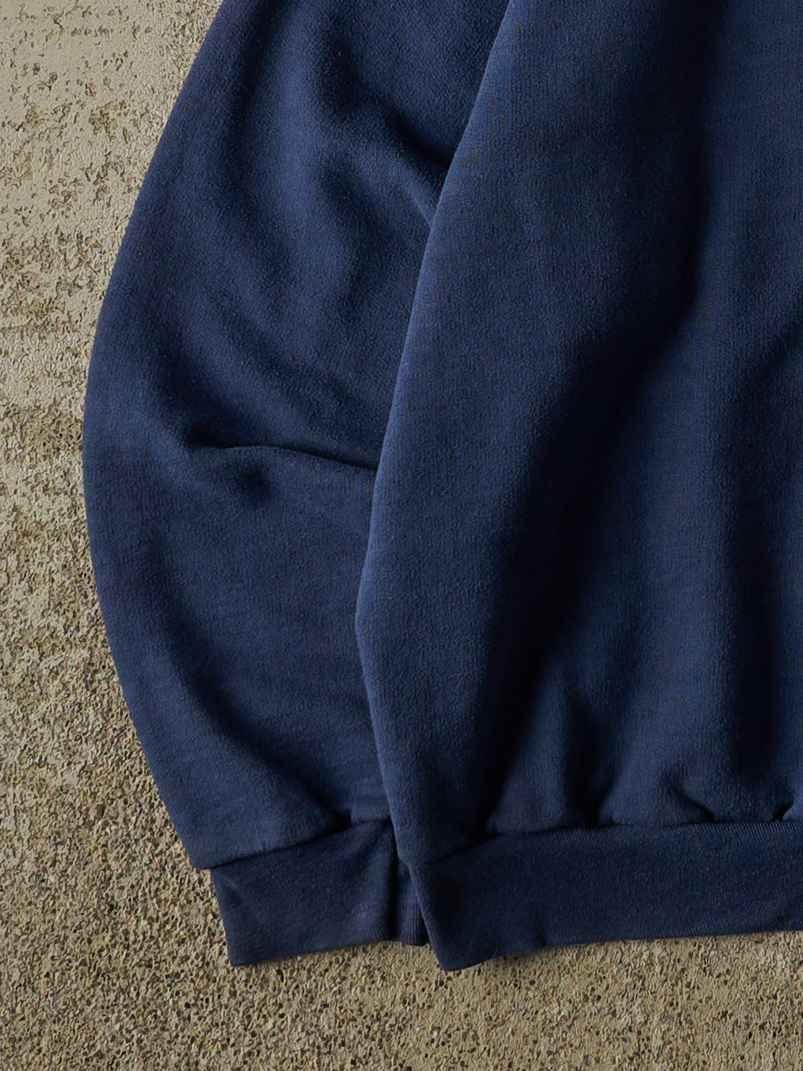 Vintage 70s Faded Navy Village Market Crewneck (XS/S)