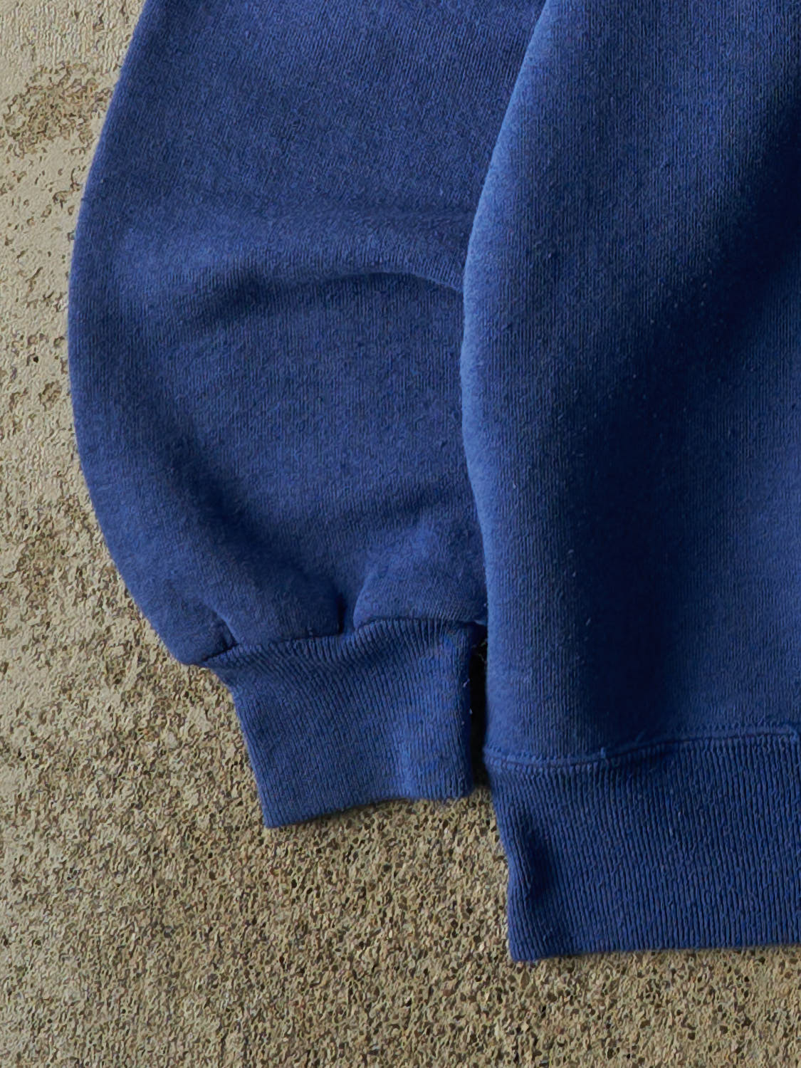 Vintage 90s Washed Blue Blank Crewneck (S/M)
