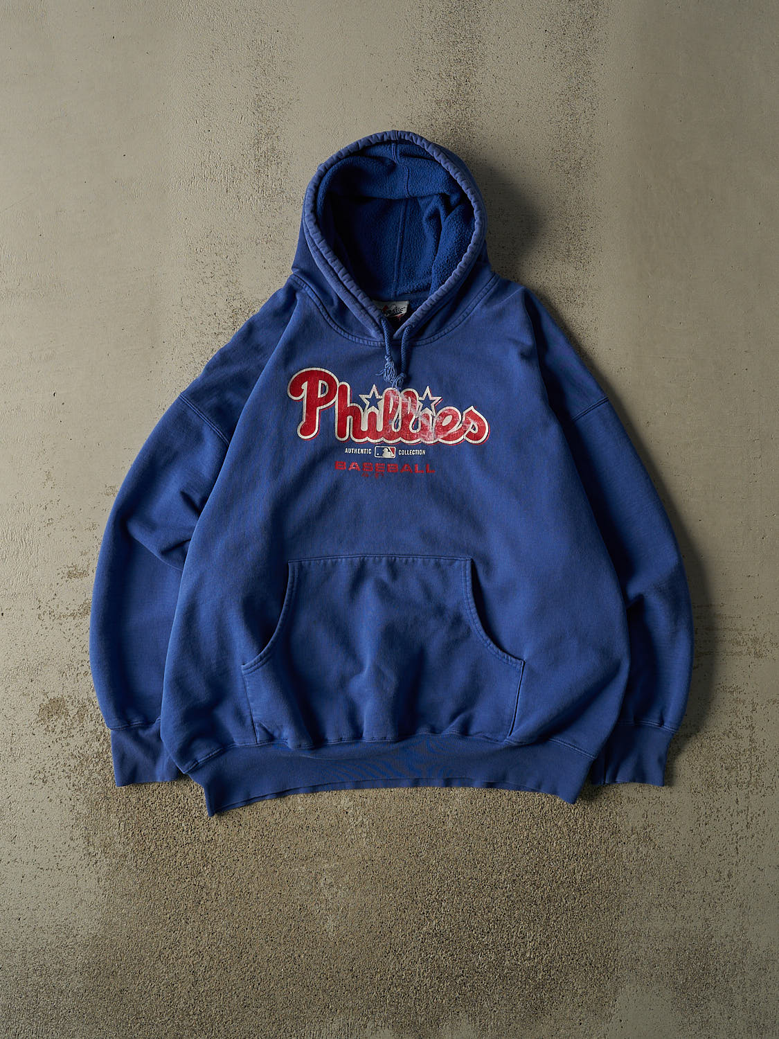 Vintage Y2K Blue Philadelphia Phillies Hoodie (XL/XXL)