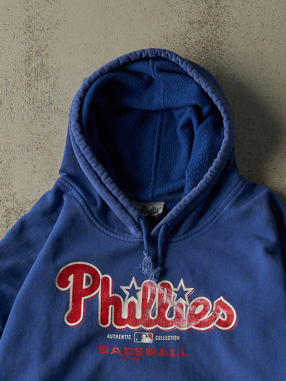 Vintage Y2K Blue Philadelphia Phillies Hoodie (XL/XXL)