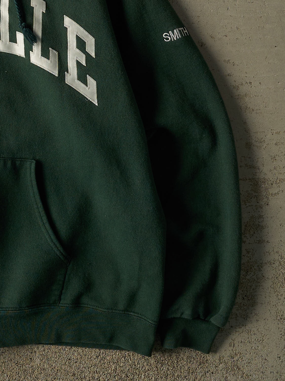 Vintage 90s Green Neville Zip Up Hoodie (S/M)