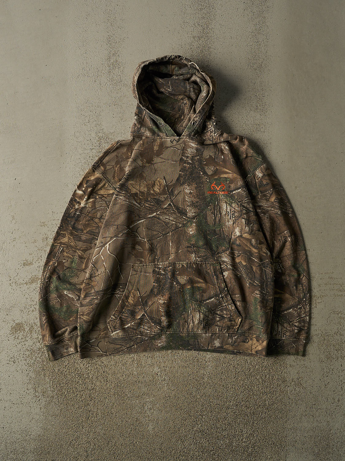 Vintage Y2K Camo Realtree Hoodie (M/L)