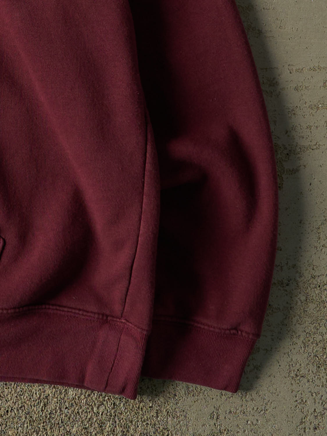 Vintage Y2K Burgundy Gap Embroidered Hoodie (L)