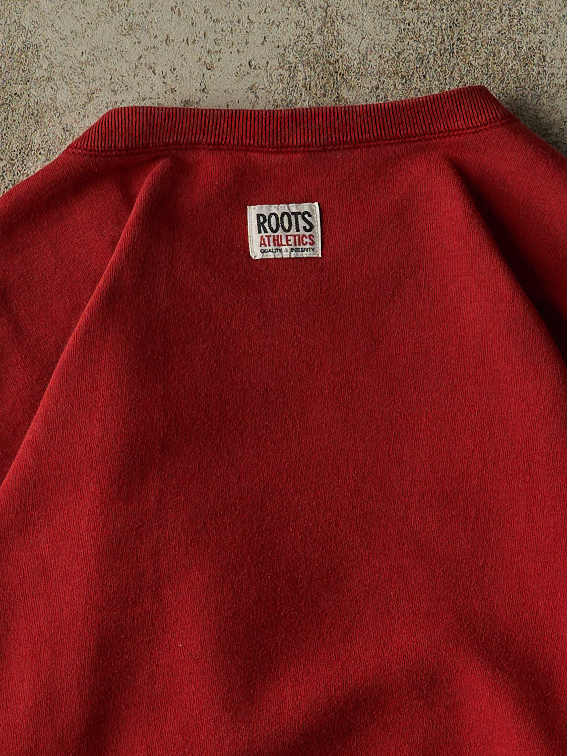 Vintage Y2K Red Roots Athletics Crewneck (XL/XXL)