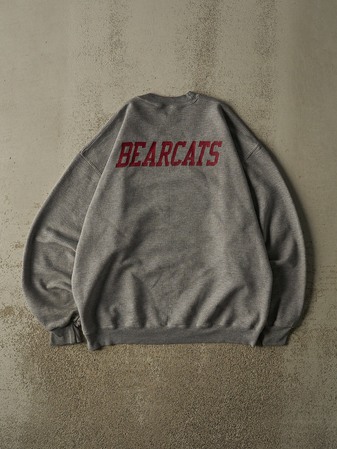 Vintage 90s Grey WF. West Wrestling Crewneck (L/XL)