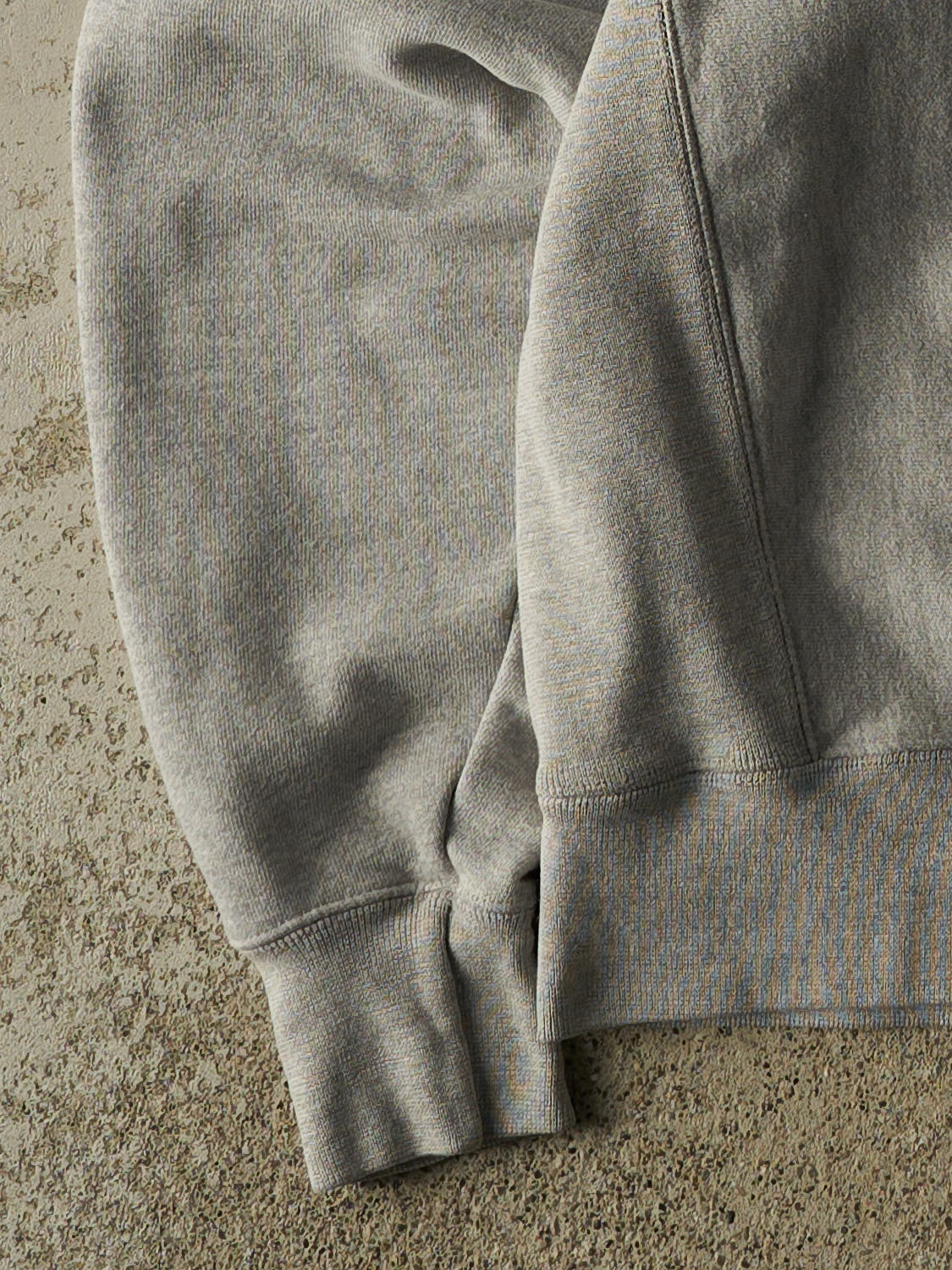Vintage Y2K Grey Champion Reverse Weave Blank Crewneck (XL)