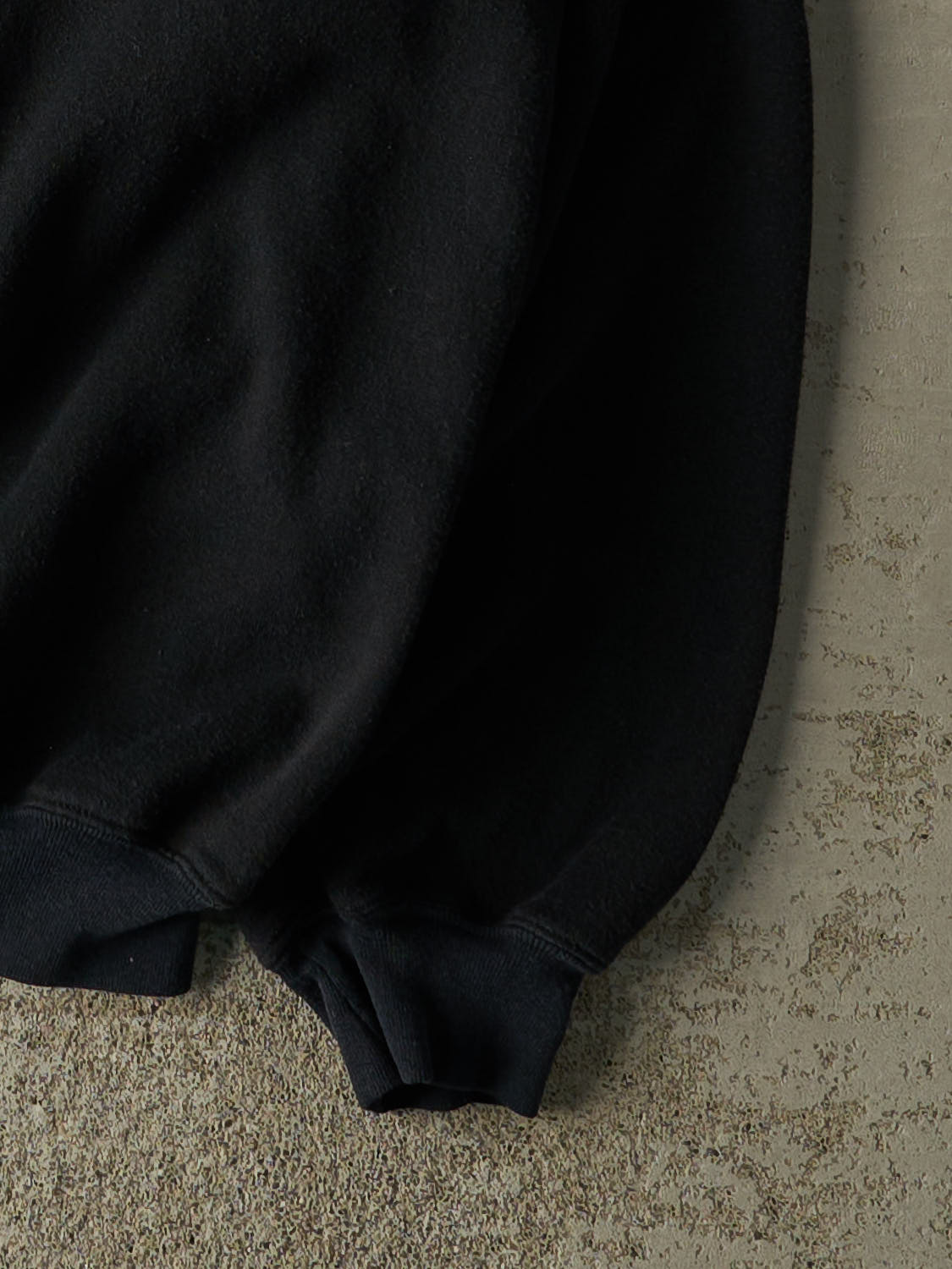 Vintage 90s Faded Black Wolf Crewneck (XL/XXL)