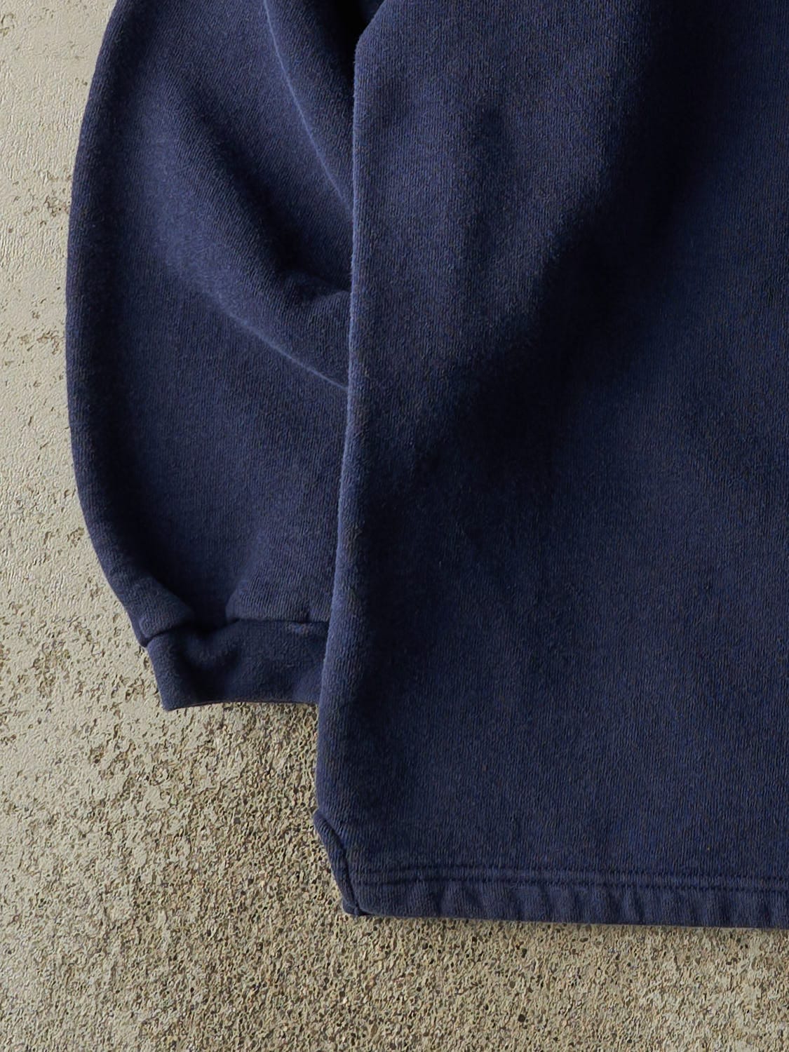 Vintage 90s Navy Blue Adidas Embroidered Crewneck (M/L)
