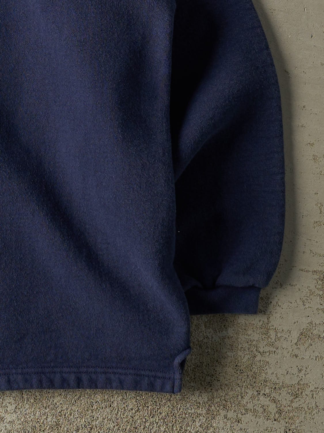 Vintage 90s Navy Blue Adidas Embroidered Crewneck (M/L)