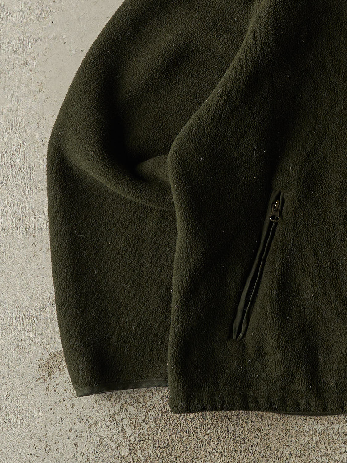 Vintage 90s Green LL Bean Zip Up Fleece (M/L)