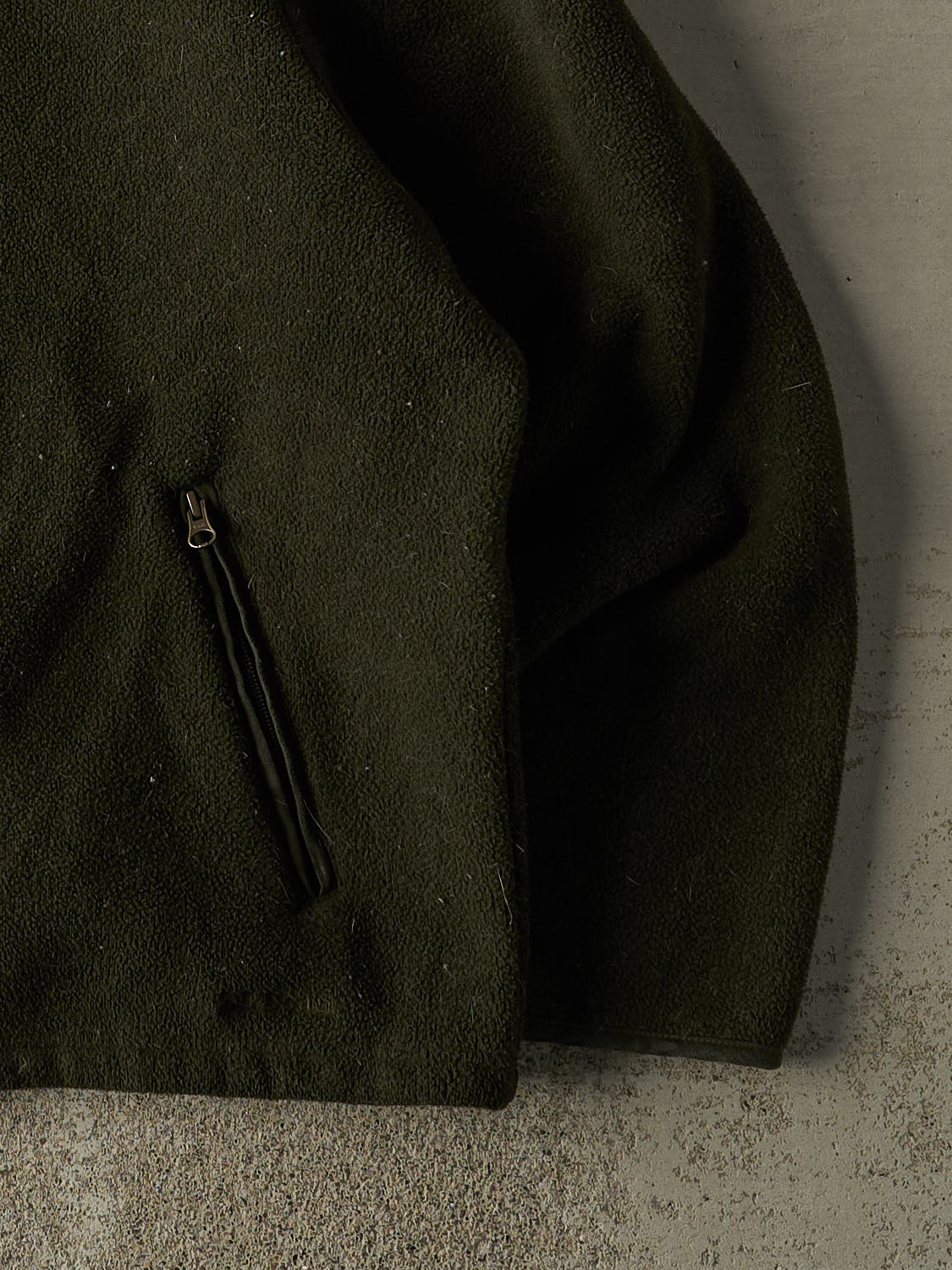 Vintage 90s Green LL Bean Zip Up Fleece (M/L)