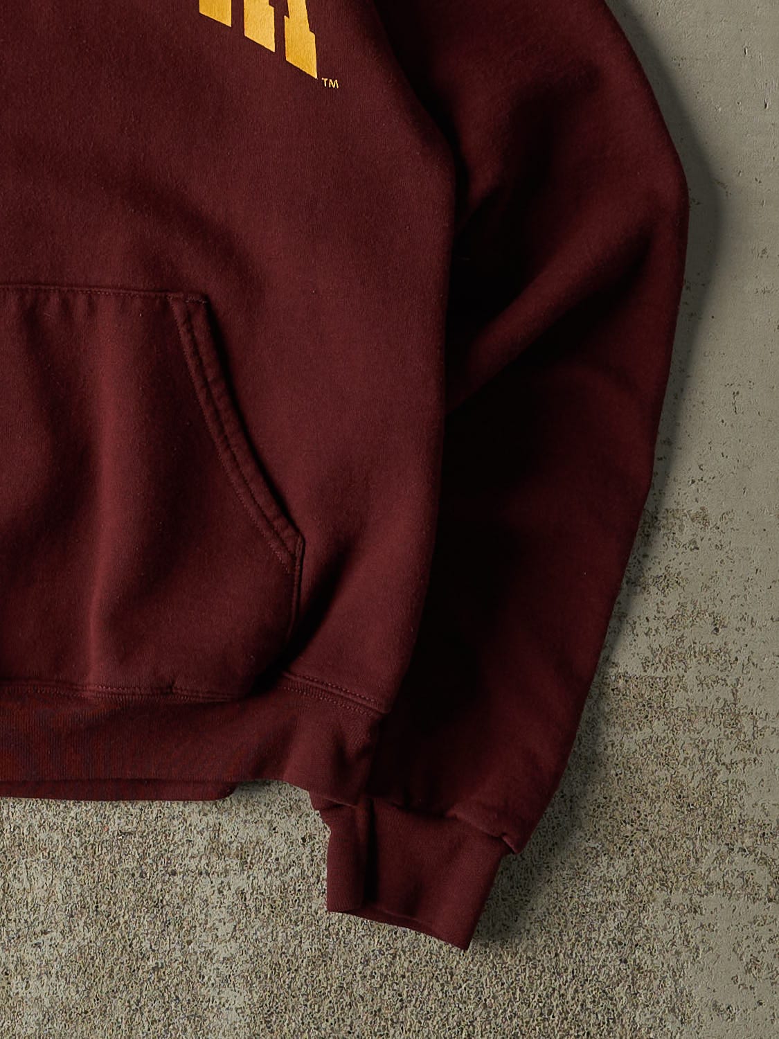 Vintage Y2K Burgundy University of Minnesota Champion Hoodie (S)