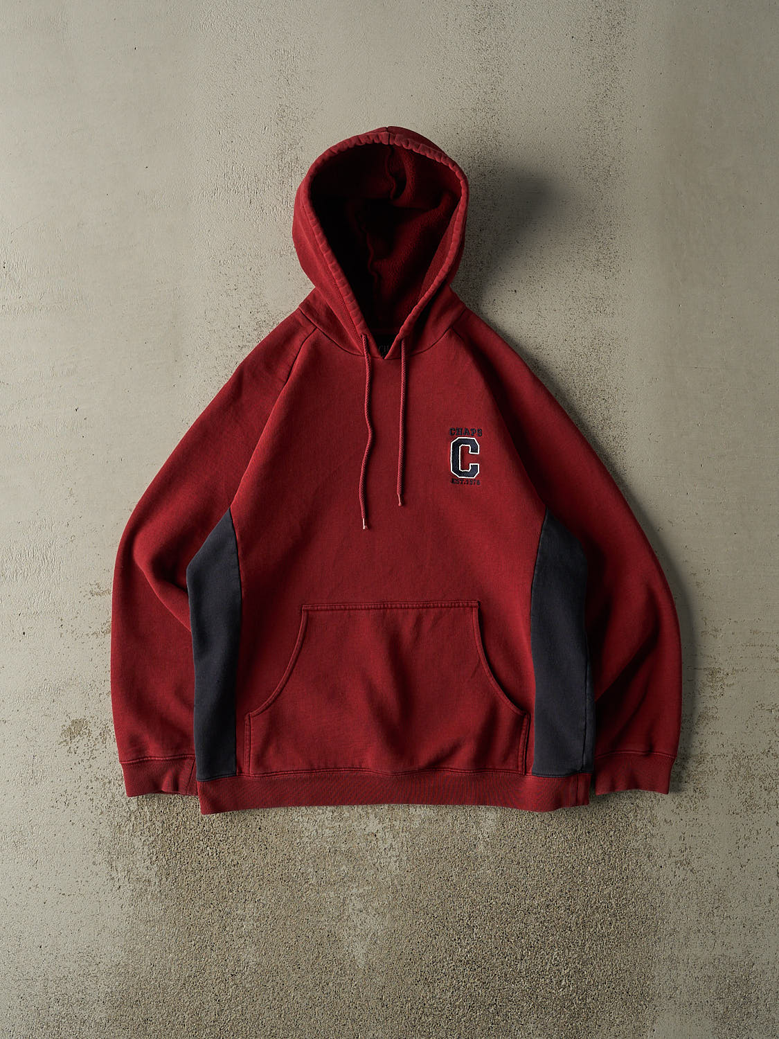 Vintage Y2K Red Chaps Embroidered Hoodie (M/L)