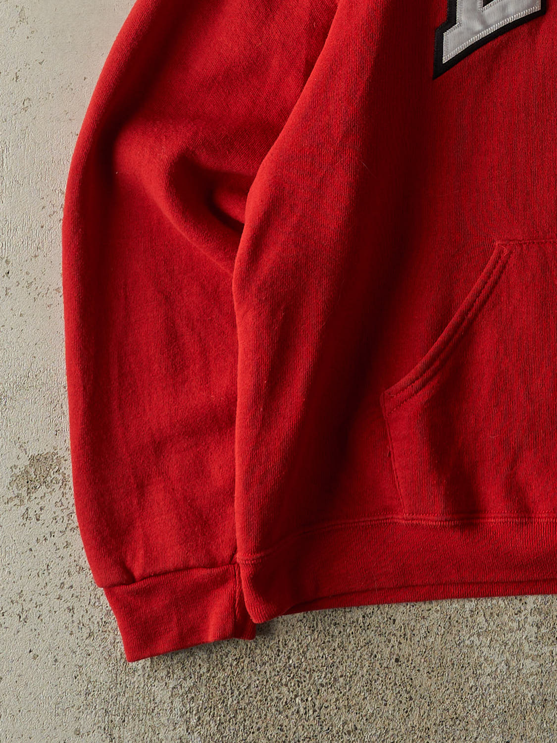 Vintage Y2K Red Russell Athletic EWU Embroidered Hoodie (L/XL)
