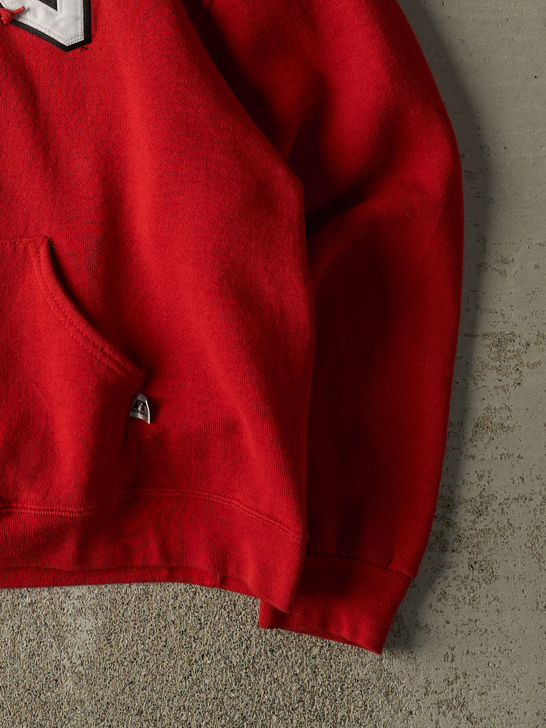Vintage Y2K Red Russell Athletic EWU Embroidered Hoodie (L/XL)