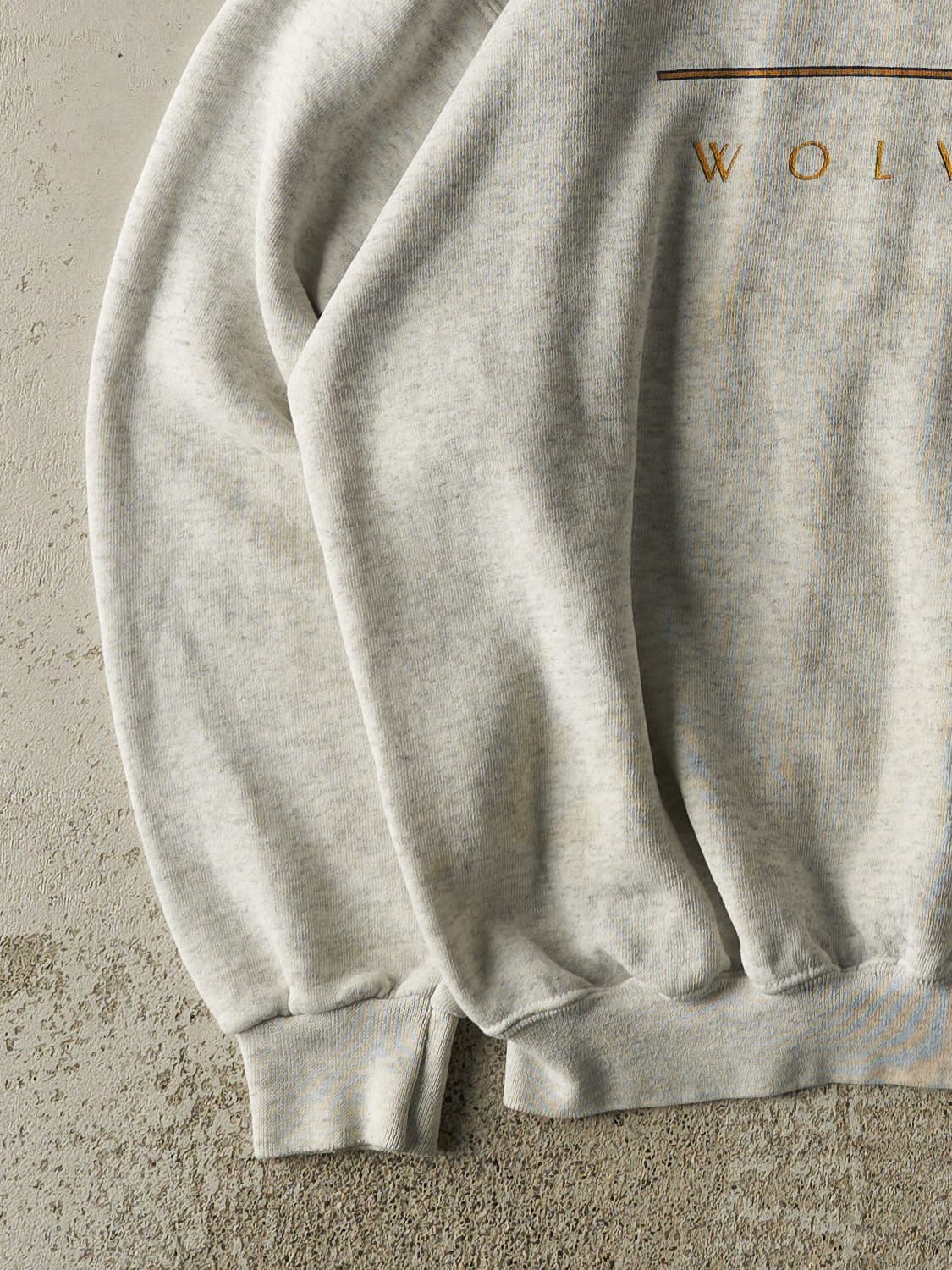Vintage 90s Heather Grey University of Michigan Crewneck (L/XL)