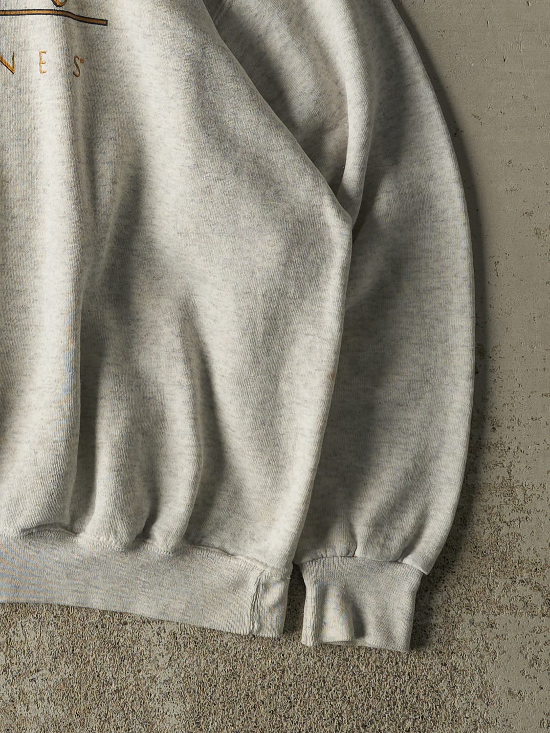 Vintage 90s Heather Grey University of Michigan Crewneck (L/XL)