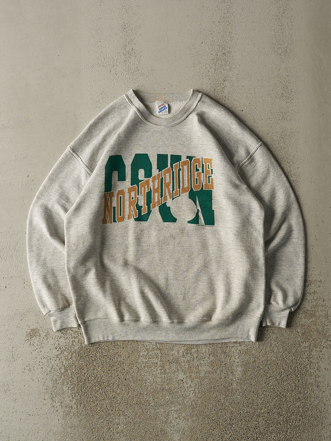Vintage 80s Heather Grey North Ridge Crewneck (L)
