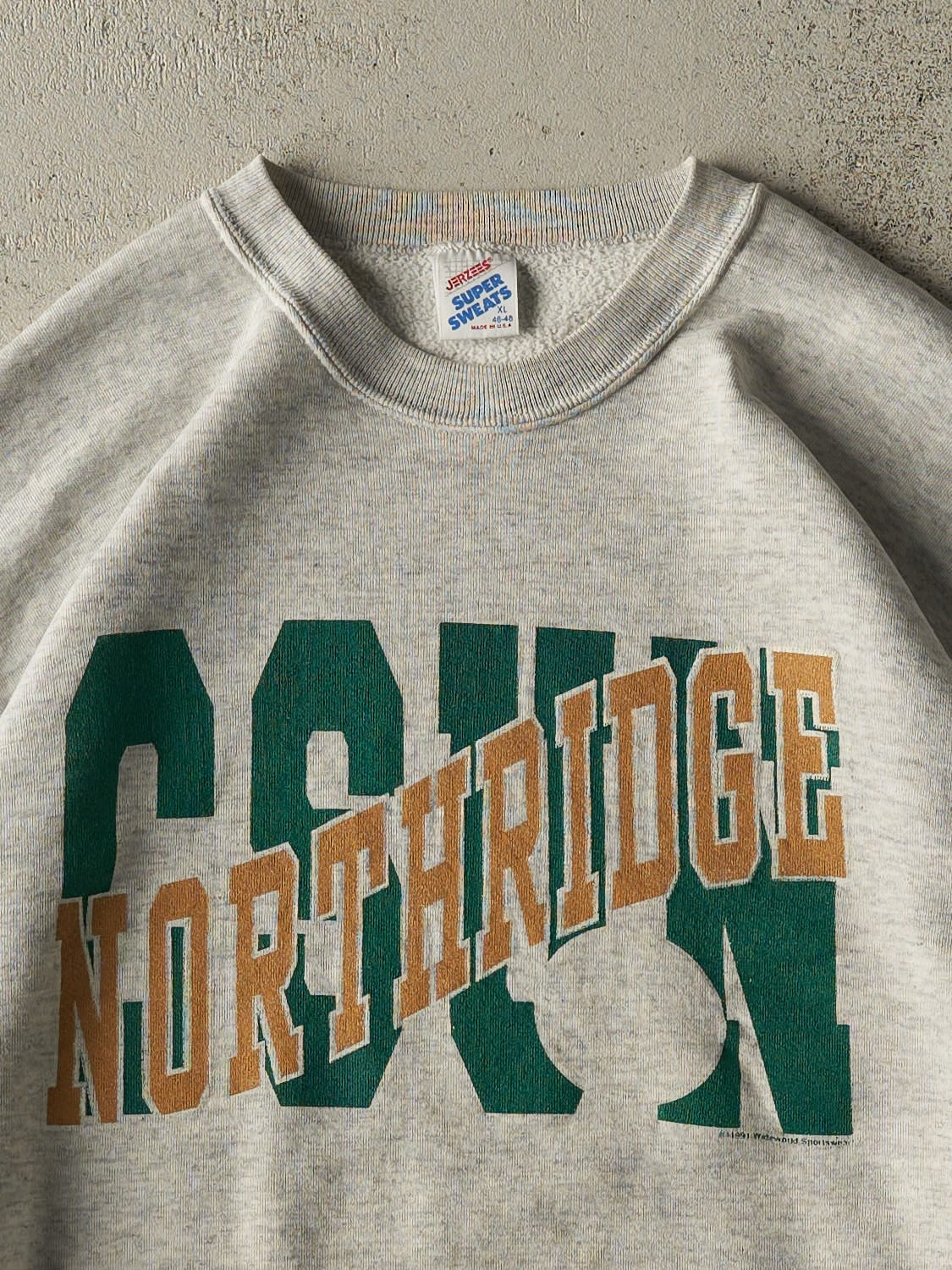 Vintage 80s Heather Grey North Ridge Crewneck (L)