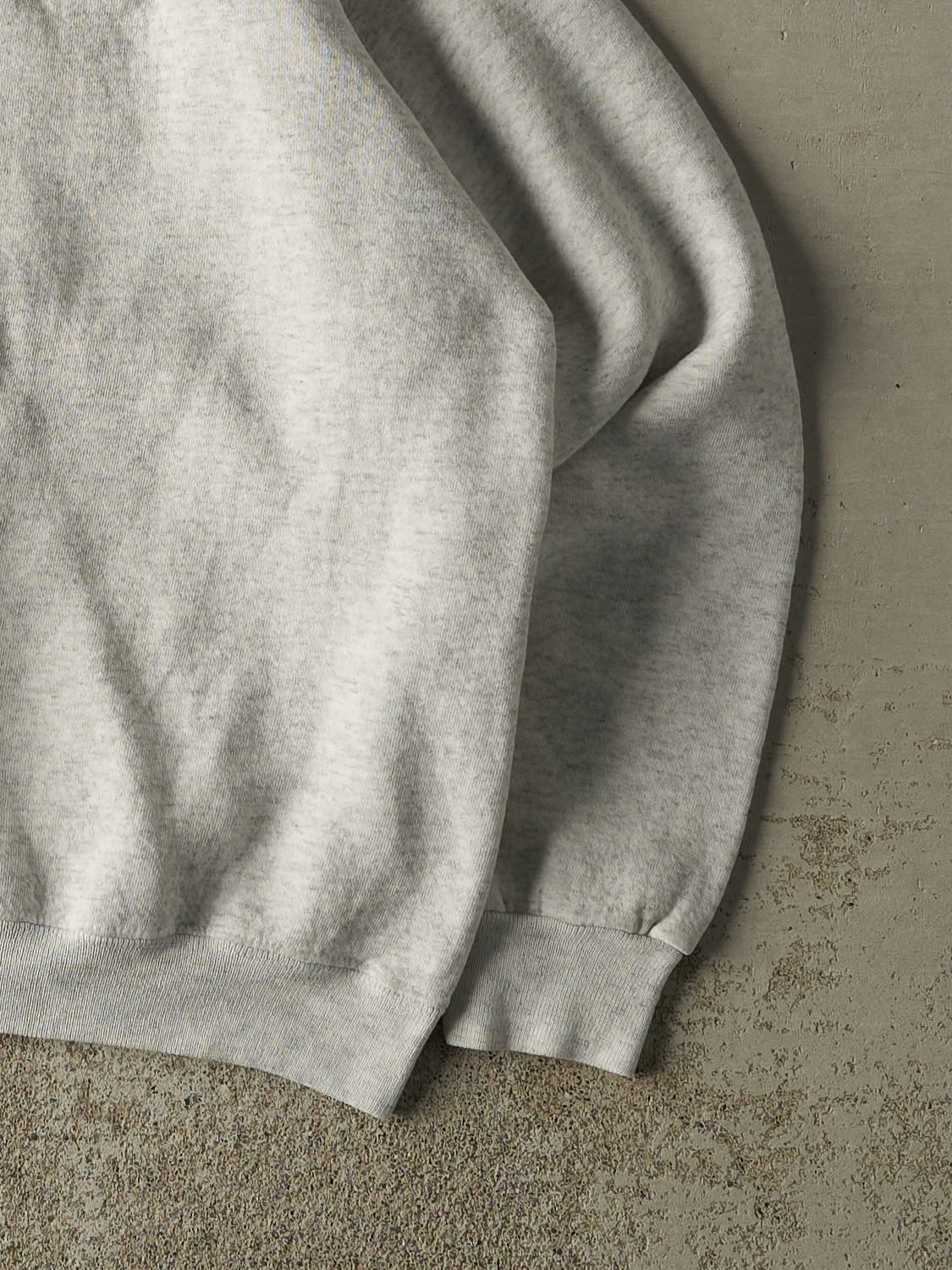 Vintage 90s Heather Grey 7Up Embroidered Crewneck (L/XL)