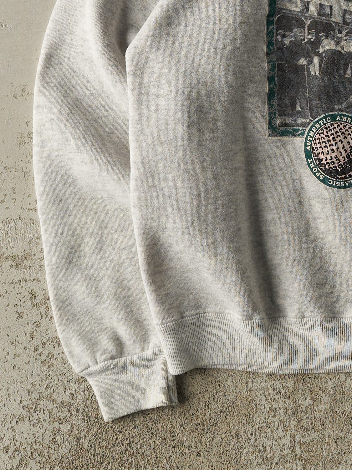 Vintage 80s Heather Grey Golf Crewneck (M/L)