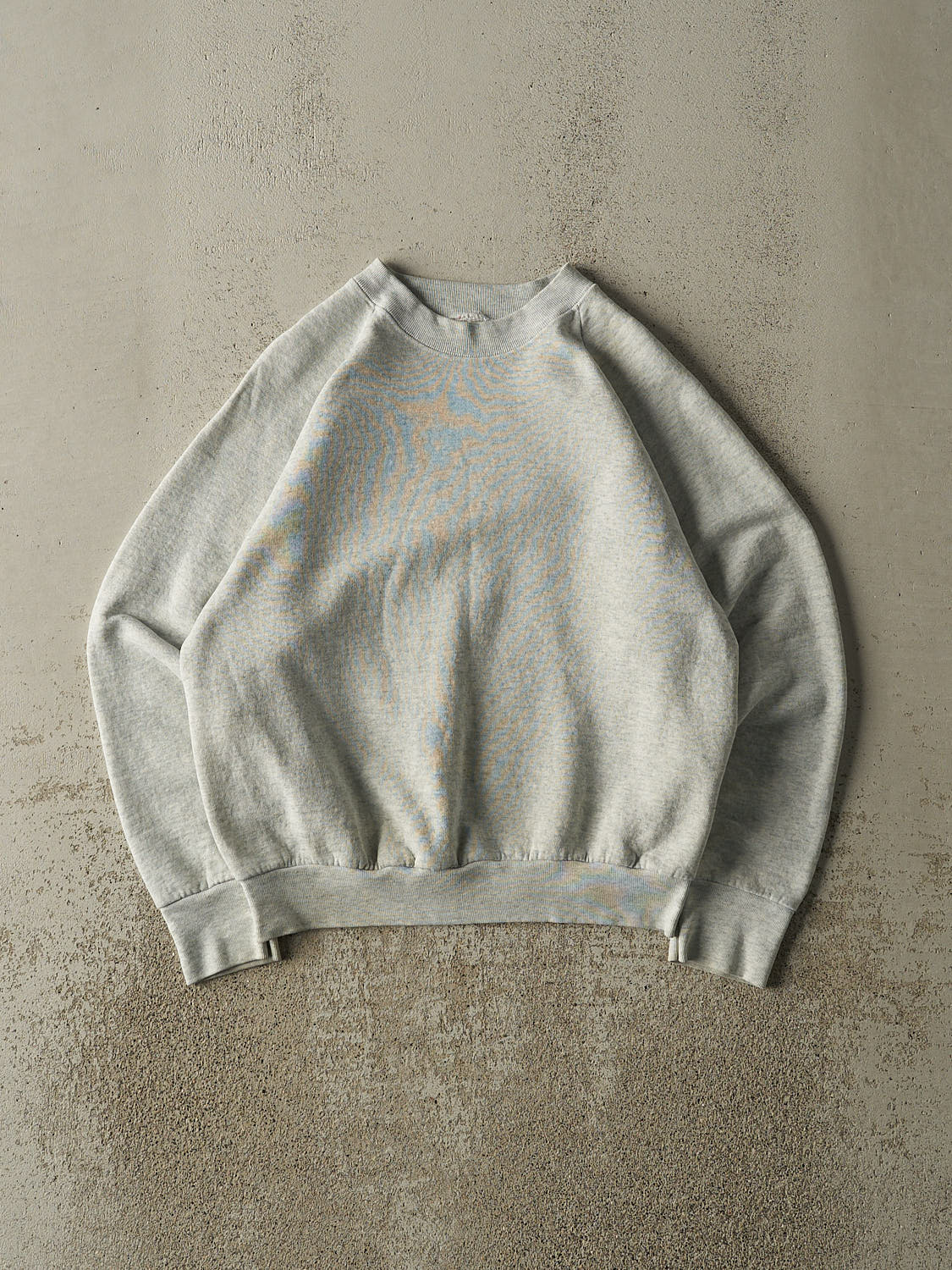 Vintage 80s Heather Grey Blank Crewneck (S)