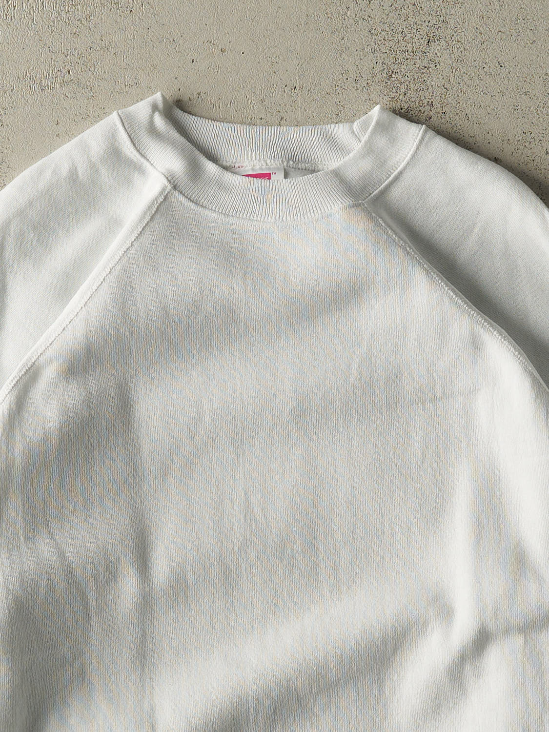 Vintage 90s White Blank Crewneck (M/L)