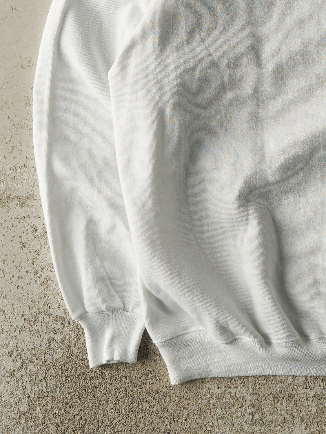 Vintage 90s White Blank Crewneck (M/L)