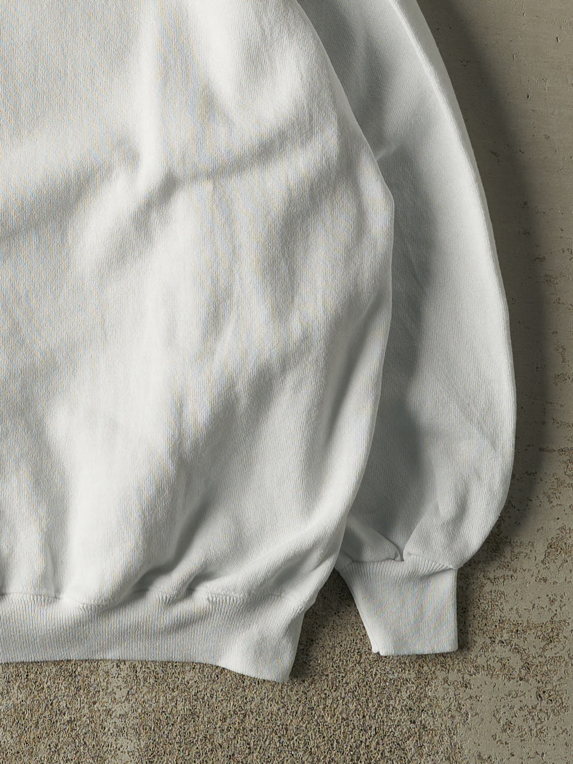 Vintage 90s White Blank Crewneck (M/L)