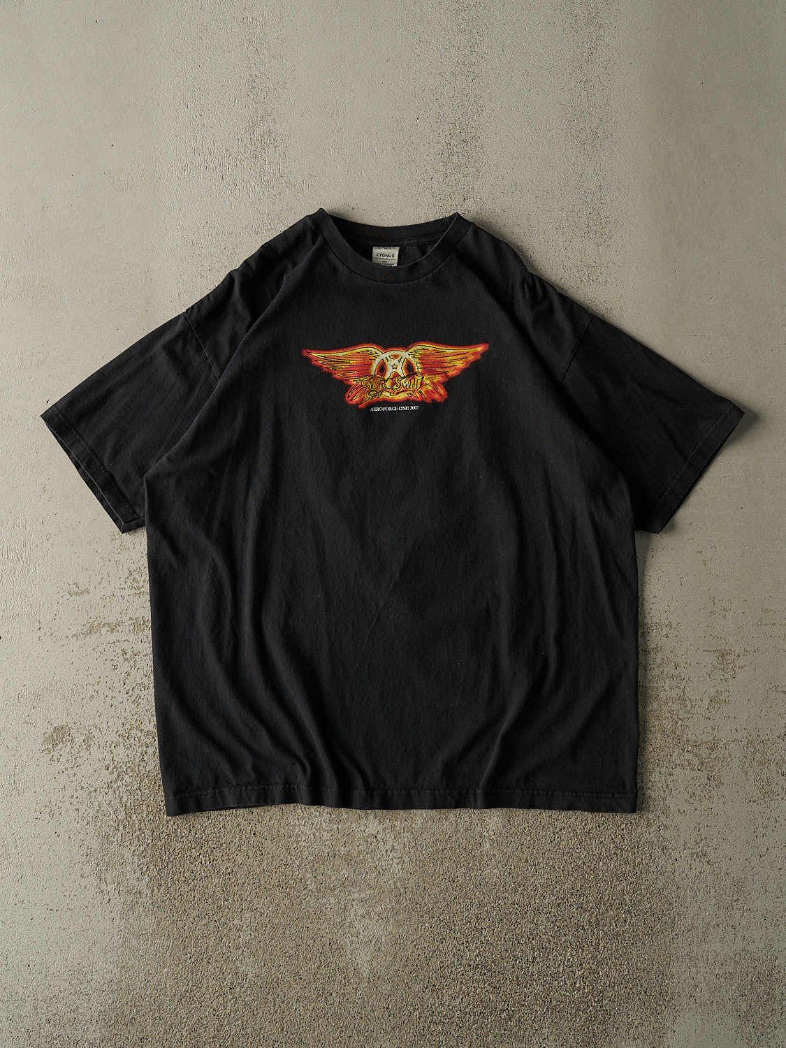 Vintage 07' Black Aerosmith Tee (XL/XXL)