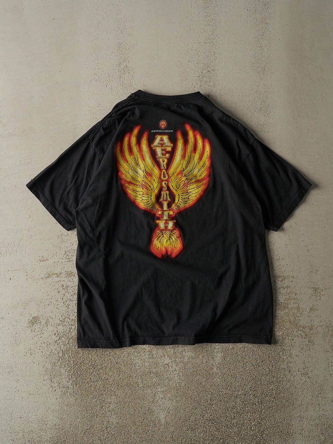 Vintage 07' Black Aerosmith Tee (XL/XXL)