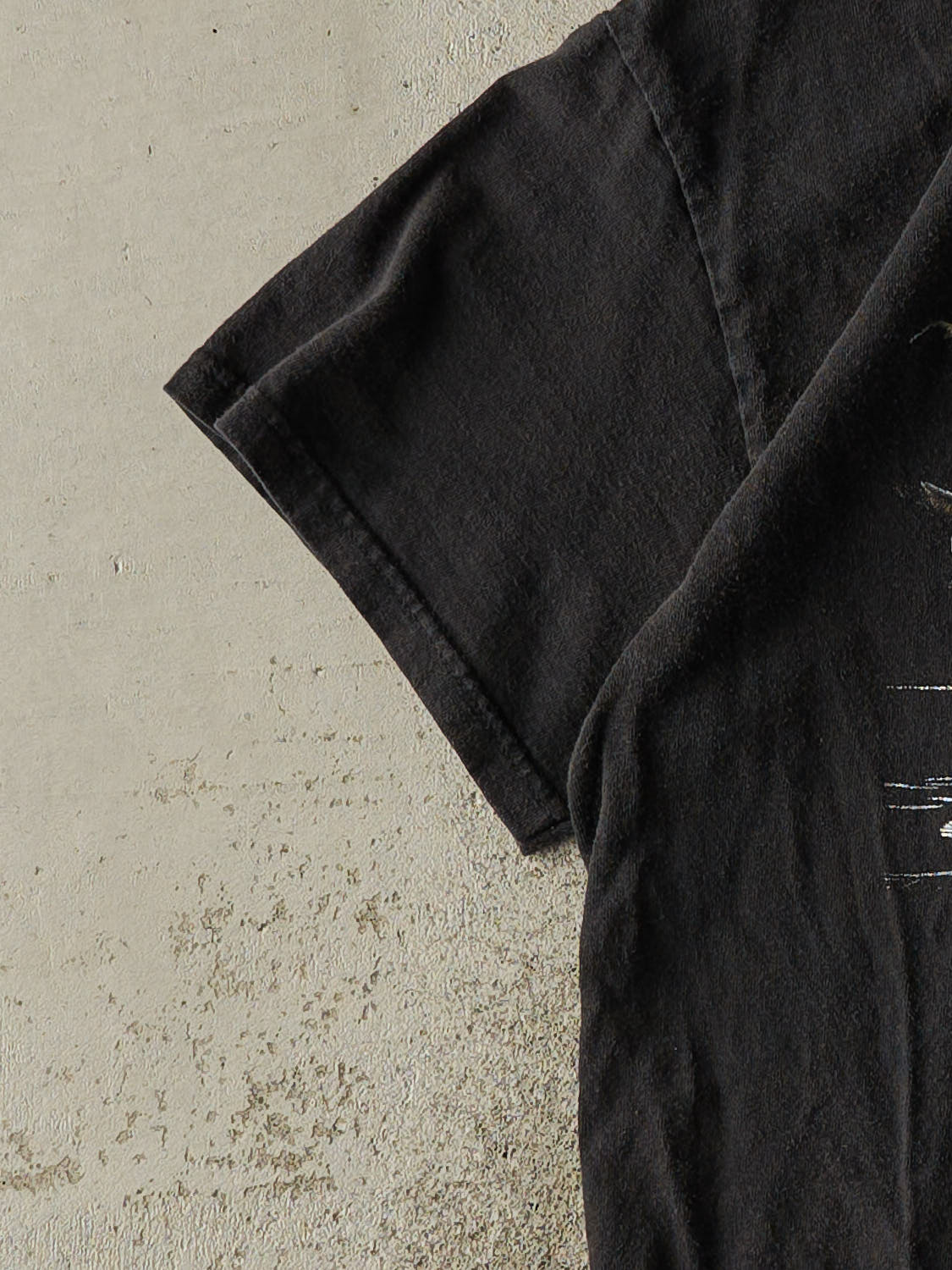 Vintage 90s Black Alaska Bear Tee (S/M)