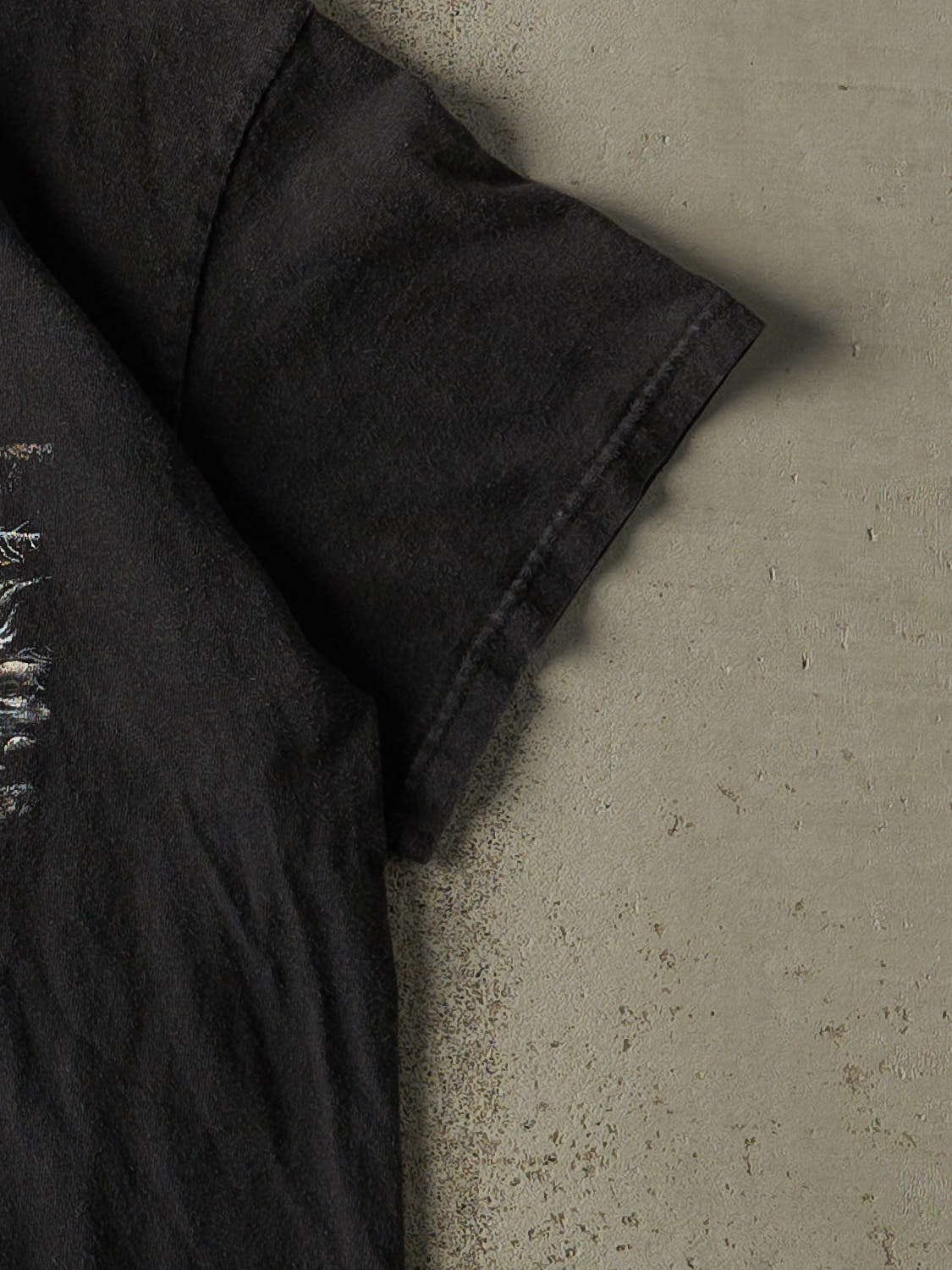 Vintage 90s Black Alaska Bear Tee (S/M)