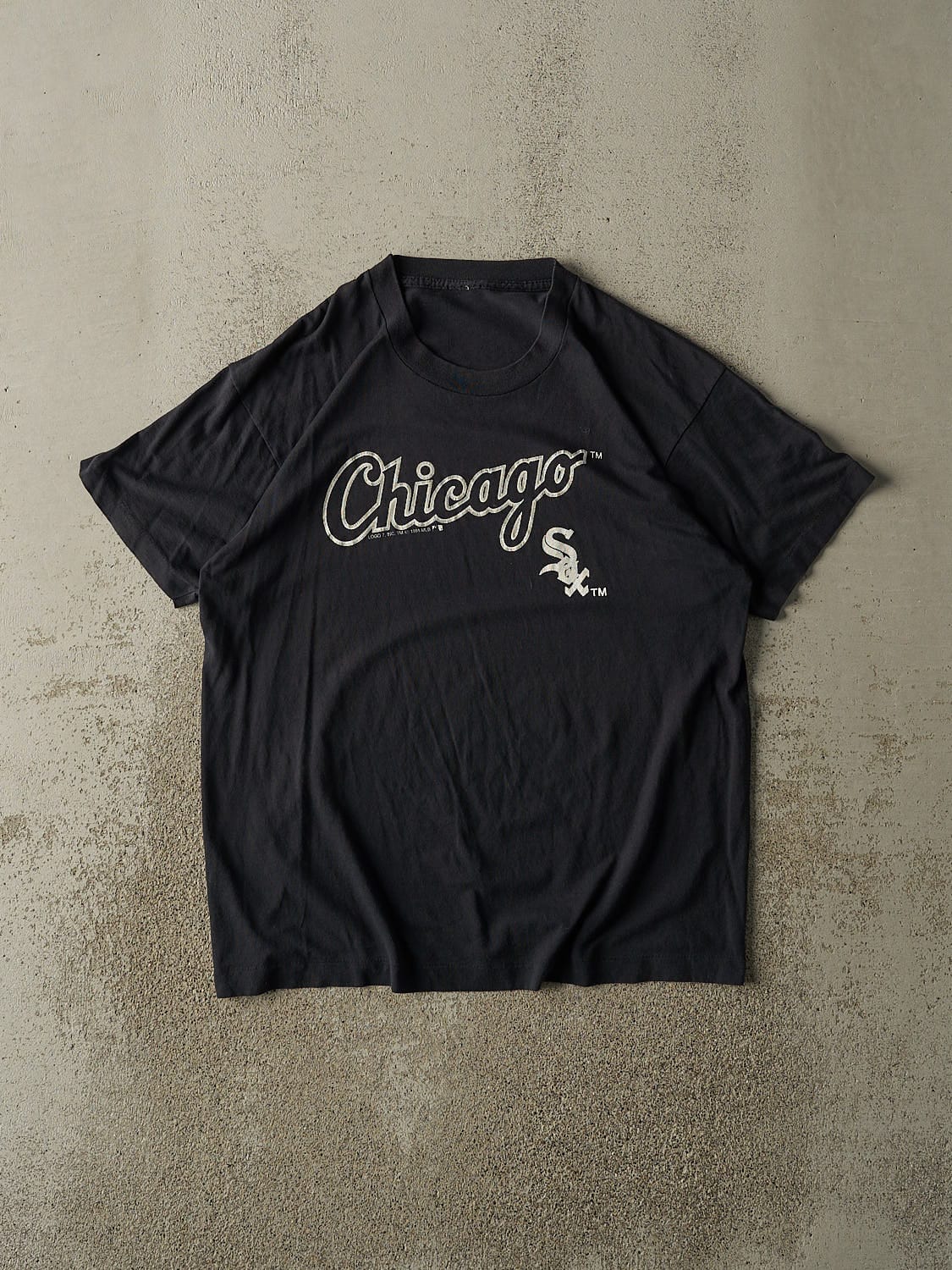 Vintage 91' Black Chicago White Sox Single Stitch Tee (M/L)