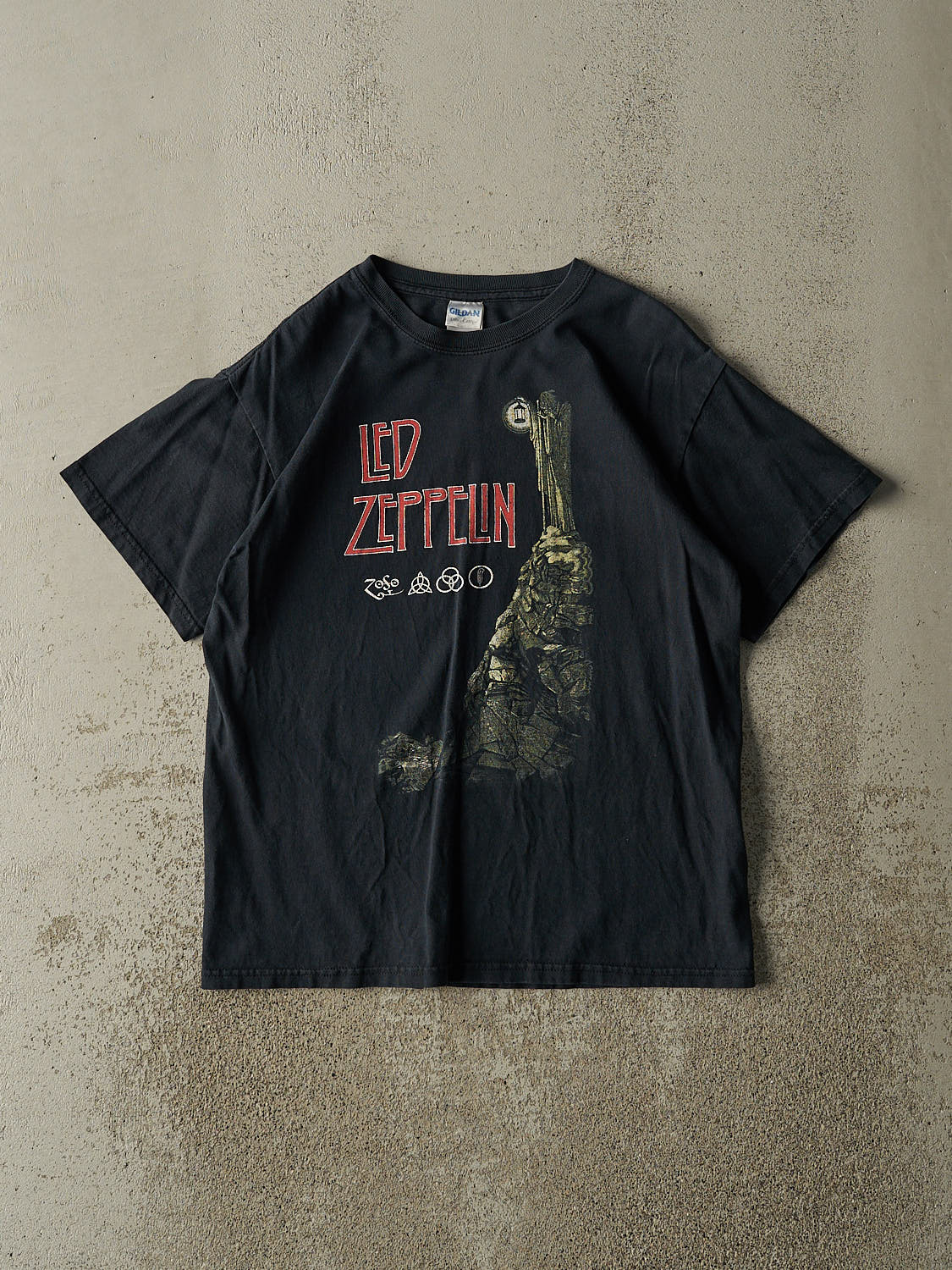 Vintage Y2K Black Led Zeppelin Tee (M)
