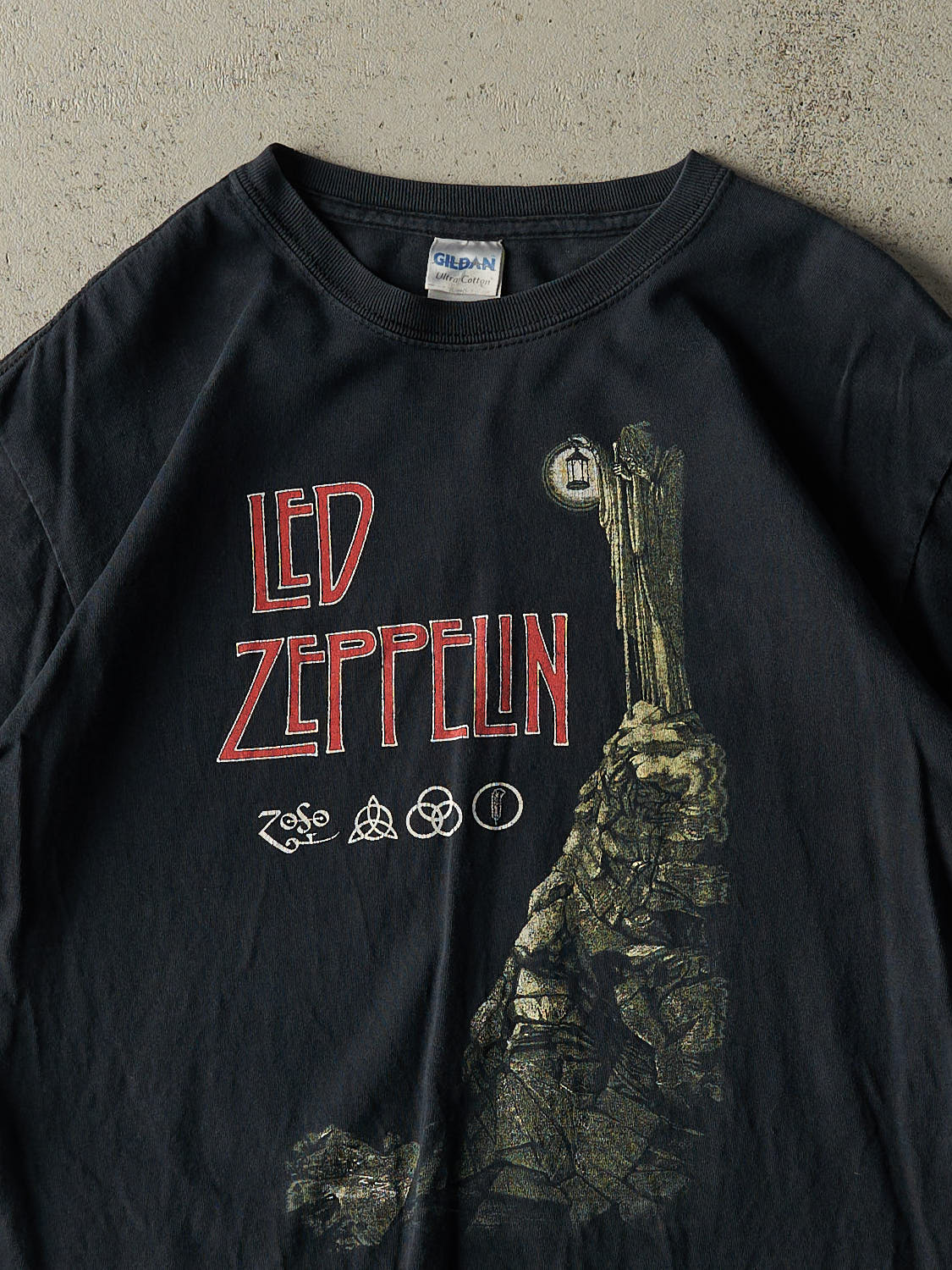 Vintage Y2K Black Led Zeppelin Tee (M)