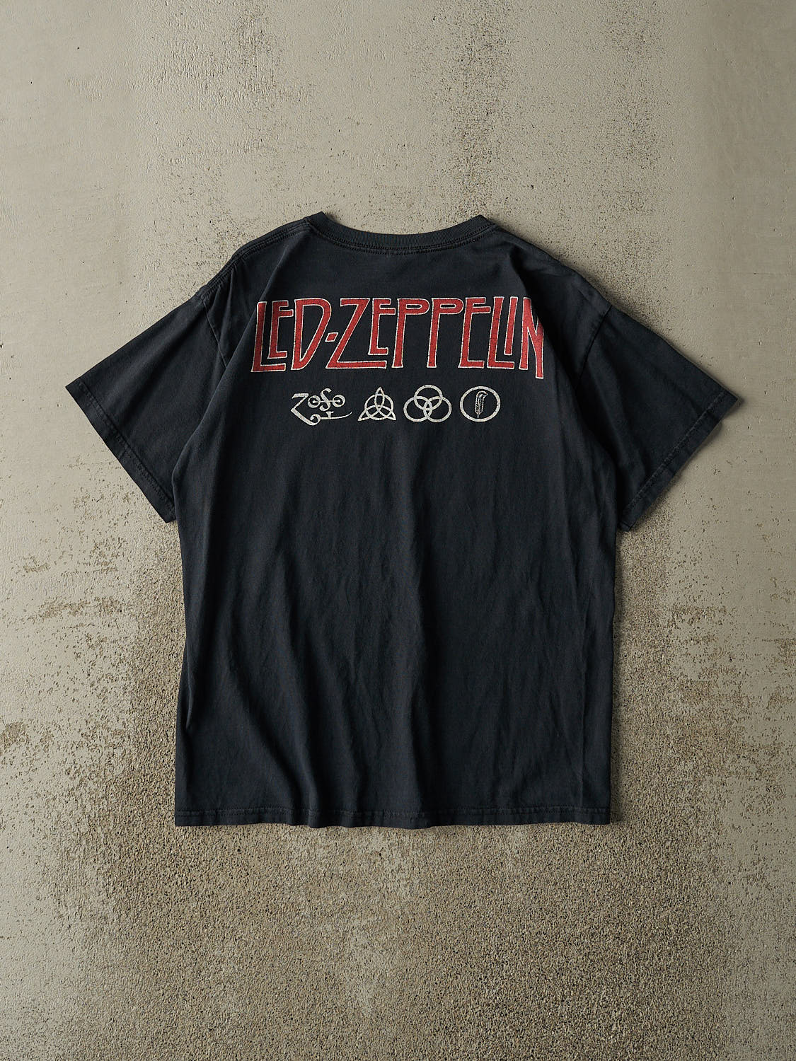 Vintage Y2K Black Led Zeppelin Tee (M)