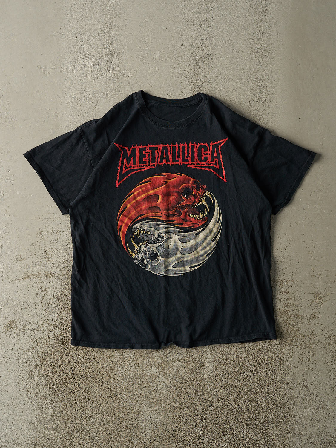 Vintage Y2K Black Metallica Tee (L/XL)