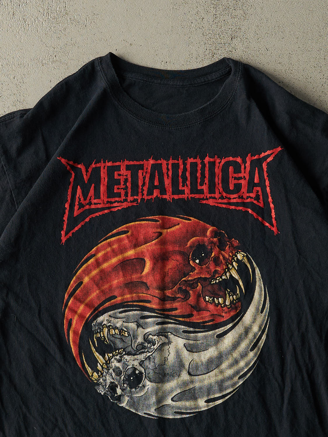 Vintage Y2K Black Metallica Tee (L/XL)