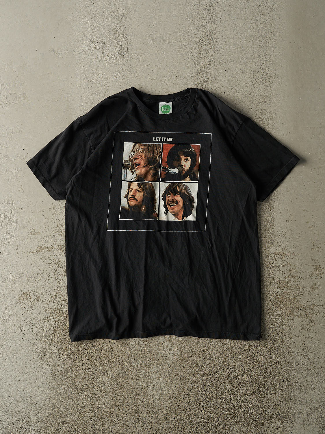Vintage 09' Black "Let it Be" Beatles Tee (XL)