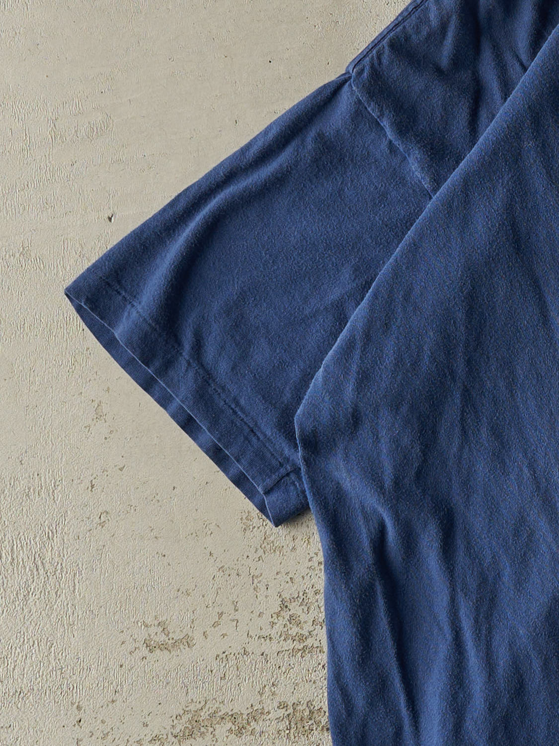 Vintage Y2K Blue Blank Gap Pocket Tee (L)