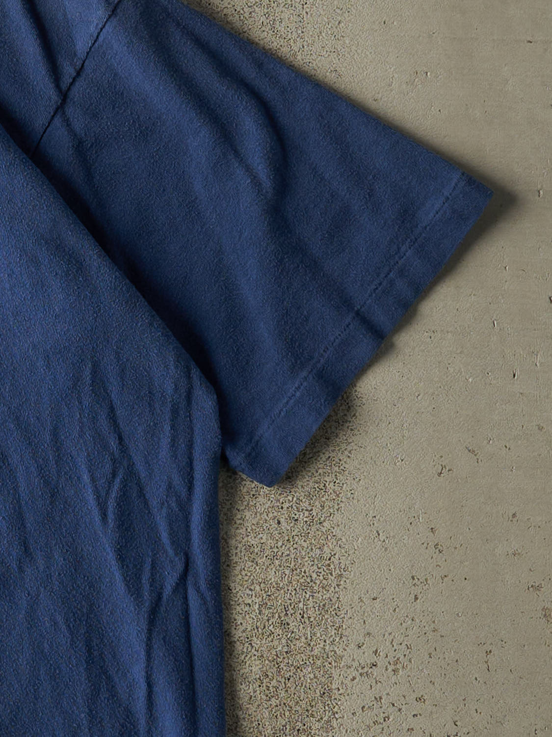 Vintage Y2K Blue Blank Gap Pocket Tee (L)