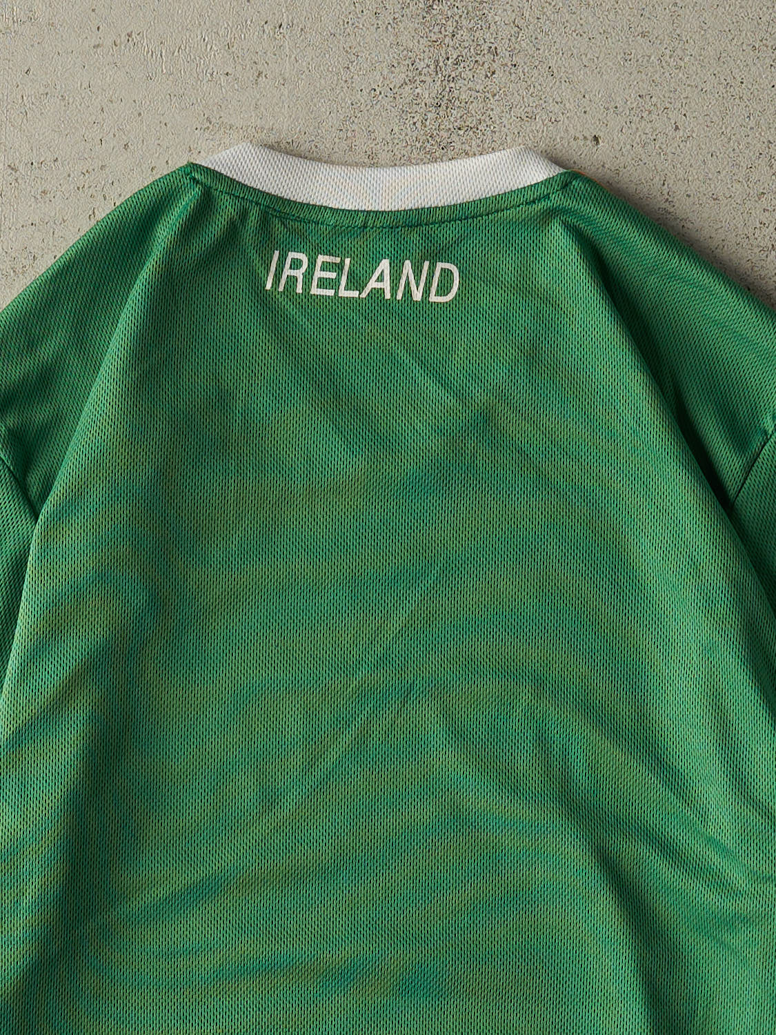 Vintage Y2K Green Ireland Soccer Jersey (S/M)