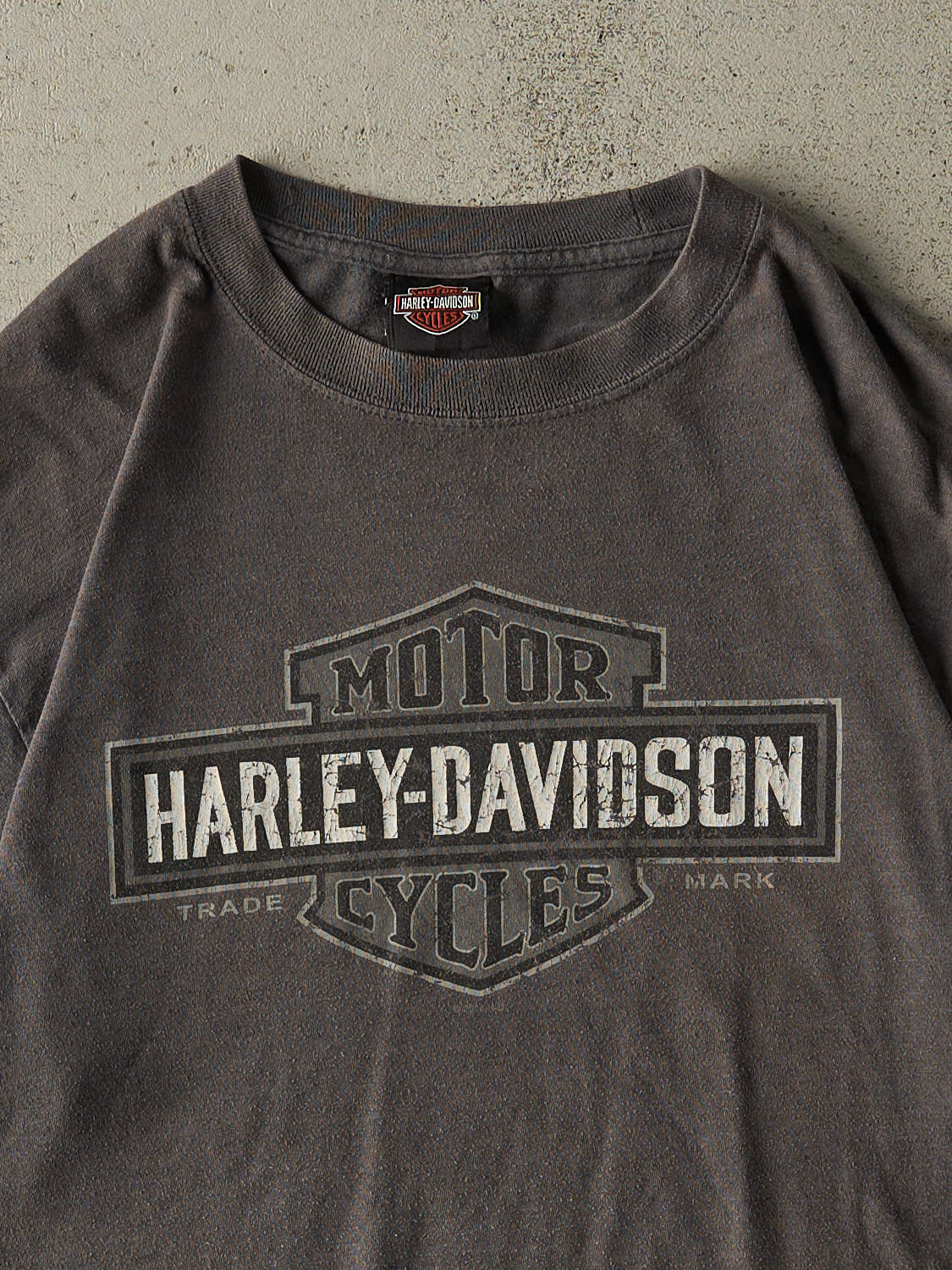 Vintage 08' Charcoal Grey Harley Davidson San Jose Tee (L)