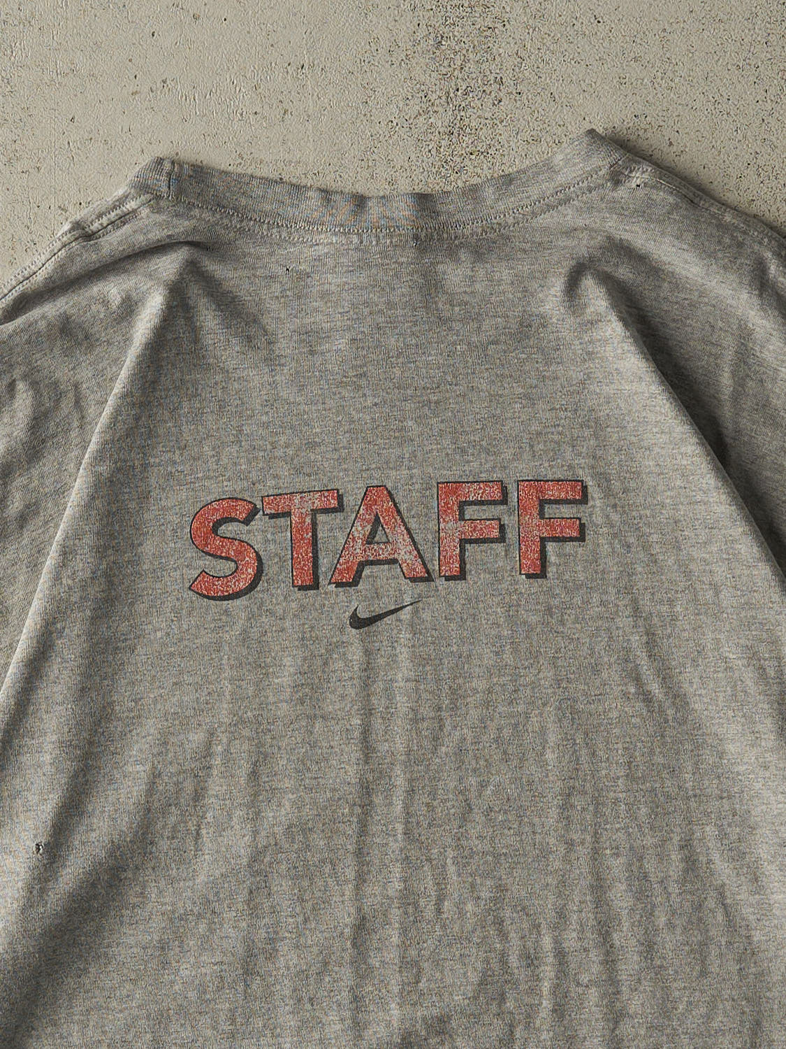 Vintage Y2K Grey Team Nike Staff Tee (XL/XXL)