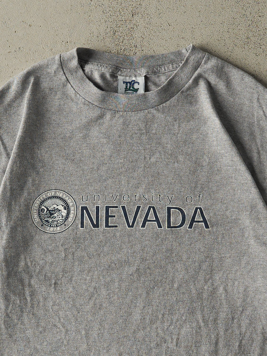 Vintage 90s Grey University of Nevada Tee (L)